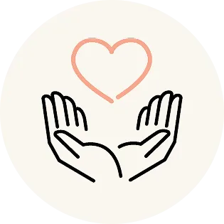 手厚い生活サポート と丁寧なケア